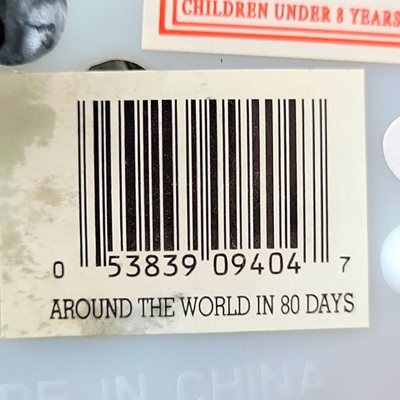 Flambro Emmit Kelly Jr. Snow Globe Music Box "Around the World in 80 Days" WORKS - Picture 11 of 12